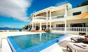 Luxury and modern ocean view villa with pool, build to european standards. Seychellen Mahe Villen Ferienhauser Ferienhaus Villa Haus Reisen Urlaub Hochzeit Hochzeitsreisen