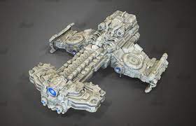Starcraft Battlecruiser 3d Printed Model Stl 3d Printing Models Prints Starcraft Stl