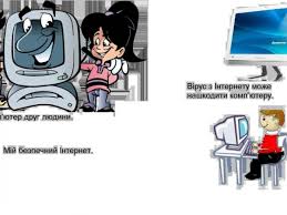 Дослідити позитивні і негативні сторони інтернету; Malyunki Na Temu Mij Bezpechnij Internetprostir 5 Kvitnya 2014 Tvorchi Roboti Uchniv Gorodockij Licej 1