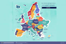 The Literal Translation Of Every Country S Name In One World Map Country Names Illustrated Map World Map With Countries