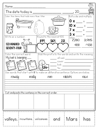 February Morning Work 3rd Grade Morning Work Third Grade Morning Work 3rd Grade Math