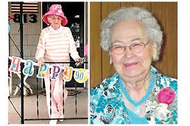 Sisters-in-law Alyce and Ruth Ferrell, both turning 90 this month, were  classmates at Driftwood