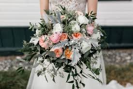 Which flowers represent love, hope, healing, loss, and good whether you are picking out a flower bouquet for mother's day or a wedding or planting a garden red can mean passion or desire. Sage Green And Peach Rose And Ranunculus Bouquet