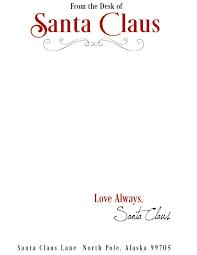 And the bests thing is that you no longer have to sit down on your desk, open your computer and start creating a polaroid template from the ground up. Free Printable Santa Letterhead Template Novocom Top