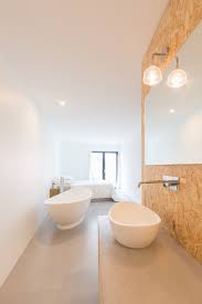 Beton Cire Gris Souris Marius Aurenti Et Panneaux Osb Beton Cire Salle De Bains Beton Cire Osb