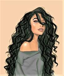 Dessin Fille Girl Jolie Pretty Brune Art Visage Face Tete Head Girly Drawings Whimsical Art Magic Art