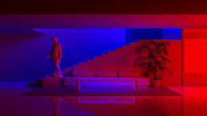 We've gathered more than 5 million images uploaded by our users and sorted them by the most popular ones. Red Blue Wallpaper Statue Eros Plants Bricks Couch Neon Neon Lights Wallpaper For You
