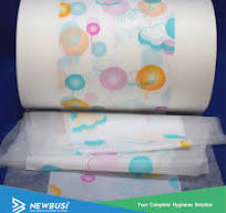 Partial Laminating Film for Baby Diaper Backsheet