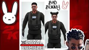 Wwe friends (and foes) sound off ahead of his wrestlemania match. Wwe 2k Creando A Bad Bunny Iamrubenmg Youtube