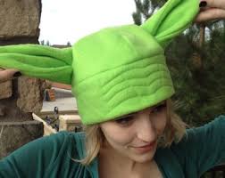 Buy Star Wars Yoda Inspired Fleece Hat Handmade Online in India