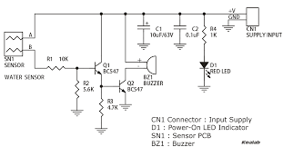 We arrange water pipelines and put water sensors on points which have high probability for water the wireless voice services started by the first generation circuit switched analogue service, which the following figures shows the physical representation of water sensor and connecting diagram of. Water Level Alarm Electronics Lab Com