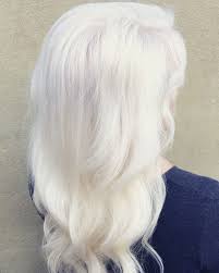 Virgin hair, even if it's dark, usually takes a shorter amount of time to bleach since the color lifts evenly all throughout. Ice Blonde Platinum Blonding Using Oya Professional Color Hair By Mark Heavener Model Connie Heavener White Blonde Hair Pale Blonde Hair White Hair Color