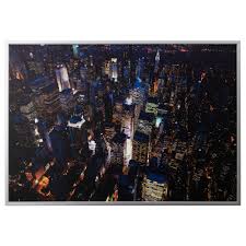 Ikea Bjorksta Picture And Frame City Lights New York City Lights Picture Frames Ikea