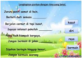 Pantun pantun dua kerat nasihat tingkatan 1. Latihan Pantun Dua Kerat Tahun 1