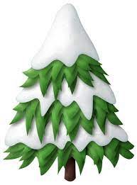 Green Snowy Christmas Tree Png Clipart Christmas Tree Clipart Snowy Christmas Tree Winter Scrapbooking