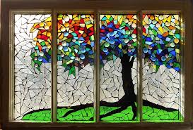 #hand blown #kiln glass #fused glass #flamework #glass #artglass. Mosaic Stained Glass Roots Glass Art By Catherine Van Der Woerd
