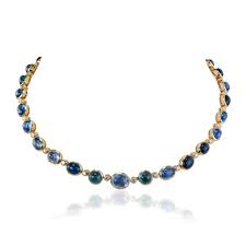 Bulgari sapphire and diamond necklace. Bulgari Sapphire And Diamond Necklace Christie S