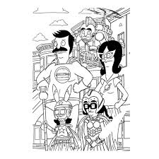 Bob S Burgers Coloring Book