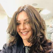 Carol vorderman leaves fans blown away by snap of her new hair . Carol Vorderman Is Unrecognisable As She Debuts Sultry Brunette Curls Mirror Online