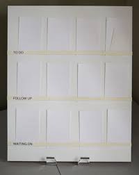 Design & print your own personalized note cards at staples. Diy Note Card Task Board Unclutterer Diy Note Cards Budget Organization Note Cards