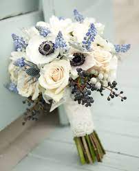 Peonies, lillies, roses, oh my! Blue Wedding Flowers Wedding Ideas Chwv