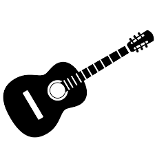 Guitar Outline Google Search Chaveiro De Madeira Desenho Violao Simbolos Musicais