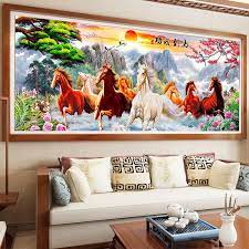 Maybe you would like to learn more about one of these? Round Diamond Eight Horses Animals Full 5d Diamond Painting Bead Painting Shopee Philippines