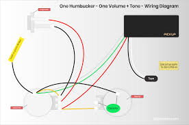 Series & parallel wiring (diagram 5): One Humbucker One Volume Tone Wiring Diagram For Emg Hz H4 Passive Pickup Digimanx
