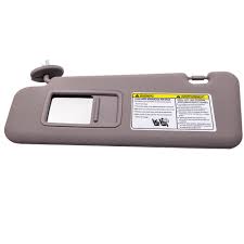 Car sun visor replacement part number: Dasbecan Left Driver Side Sun Visor Fit For Toyota Highlander 2008 2013 74320 48500 B0 Visors Automotive