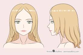 How to draw old woman anime. 8 Step Anime Woman S Face Drawing Tutorial Animeoutline