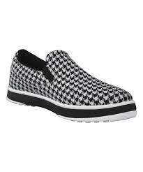 Dawgs Black Houndstooth Crossover Golf Slip On Shoe Zulily