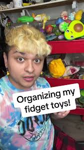 Organizing My Fidget Toys Collection! 🥲