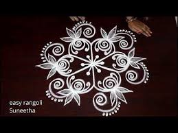 Daily Rangoli Design Easy And Simple Muggulu Friday Rangoli Design Daily Kolams Rangoli Vozeli Com So follow clear step by step explanation about muggulu designs. simple muggulu friday rangoli design