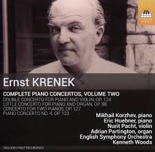 Ernst Krenek, Mikhail Korzhev, Eric Huebner, Nurit Pacht, Adrian  Partington, English Symphony Orchestra, Kenneth Woods