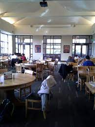 The menu is small, but all very unique. Arrillaga Dining Room Stanford Arts