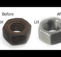 Changing Thread Direction on a Nut- Left Hand Thread- Makeshift Cutter -  TIG Welding