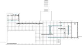 Rather than being a souvenir shop, the mies van der rohe foundation have created a design and architecture bookshop. Floor Plan Architectural Barcelona Pavilion Floor Plan Drawing Grid Architecture Mies Van Der Rohe