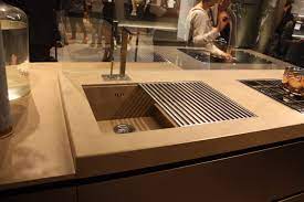 Modern kitchen sink design | latest kitchen interior design ideas. New Kitchen Sink Styles Showcased At Eurocucina