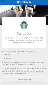 First, you need to download the chase pay app (for apple here or android here). Enjoy Two Free Starbucks Drinks With This Chase Pay Promo Savings Beagle