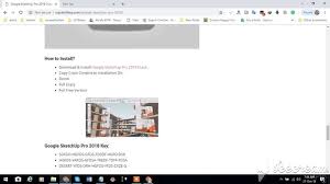 Google Sketchup Pro 2019 License Key Full Setup Free Download