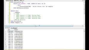 The sql case expression allows you to evaluate a list of conditions and returns one of the the following illustrates the searched case expression example. Tsql How To Use Case When Statements Youtube