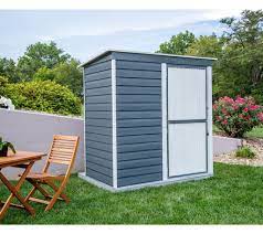 Während ein holzhäuschen im garten charmant, idyllisch und je nach design auch rustikal wirkt, sieht ein geräteschuppen aus metall eher sachlich. Spacemaker Metall Geratehaus 2x1 2 M Charcoal Kaufland De