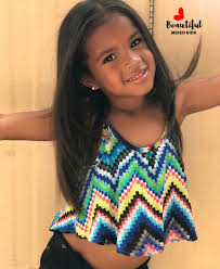 Black And Mexican Girls Pin On Children