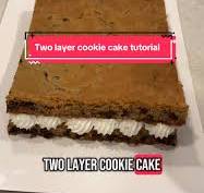 Two Layer Cookie Cake Tutorial: Bake Like a Pro