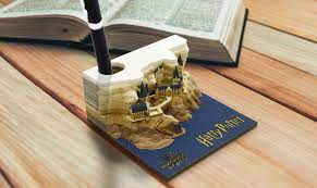 Omoshiroi block are interesting visual examples of functional design in addition to subtle naming. Harry Potter Memo Pad Reveal Embedded Hogwarts Castle The More You Use It Japan Today