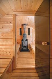 un spa dans votre jardin sauna balancoires d arbres poele a bois