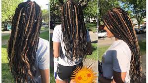 Goddess Faux Locs W Freetress Loose Deep Bulk Janet Afro Twist Braid Afro Twist Braid Afro Twist Twist Braids