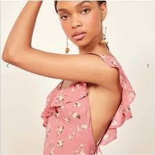 Reformation Trista Floral Maxi Dress in Marlena NWT Small