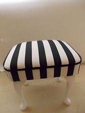 Black And White Striped Stool Black And White Stool