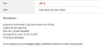 Des Plaisantins S Amusent De La Penurie En Vendant Du Beurre Sur Leboncoin